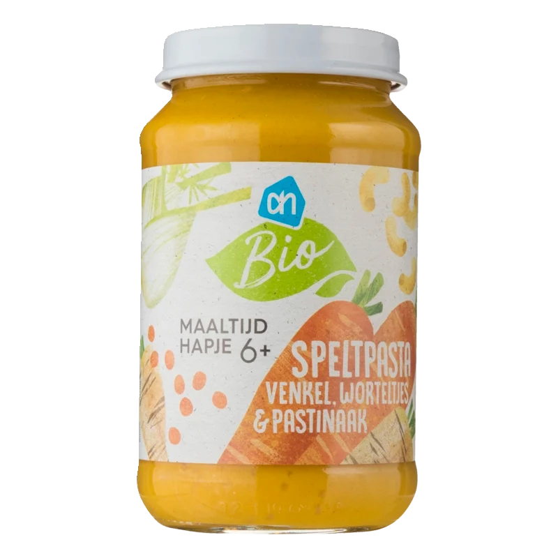 Biologisch Speltpasta venkel wortel pastinaak 6m+