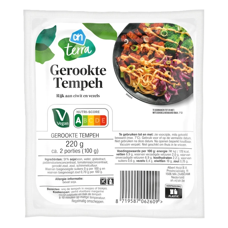 Terra Gerookte tempeh