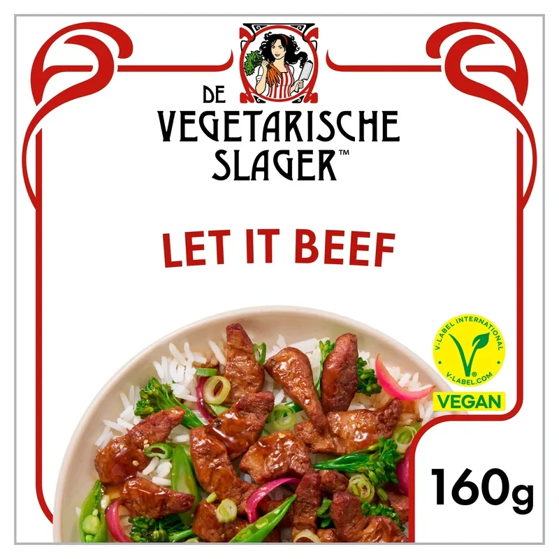 Vegetarische Slager Vegan let it beef