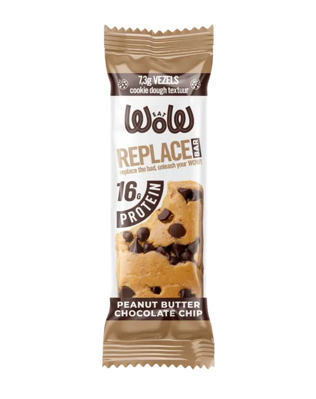 Eatwow Replace bar peanut butter chocolate chip