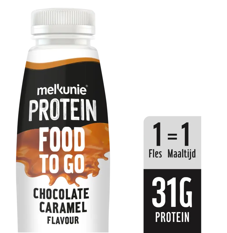 Melkunie Protein food to go chocolate caramel