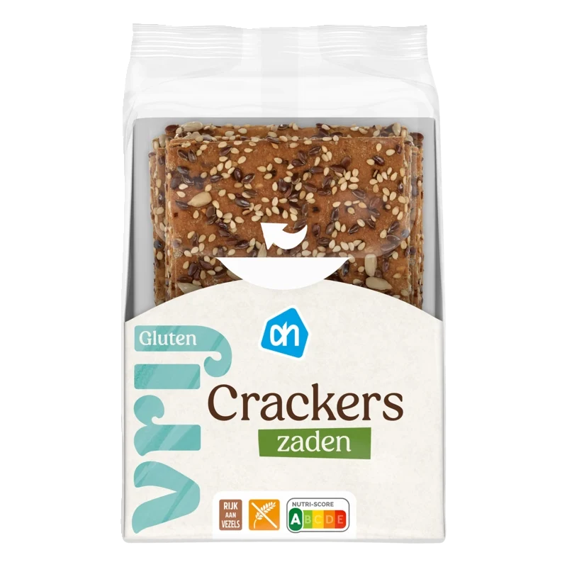 Glutenvrij Crackers zaden