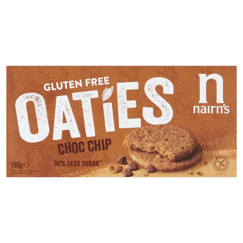 Nairn's Oaties choc chip glutenvrij