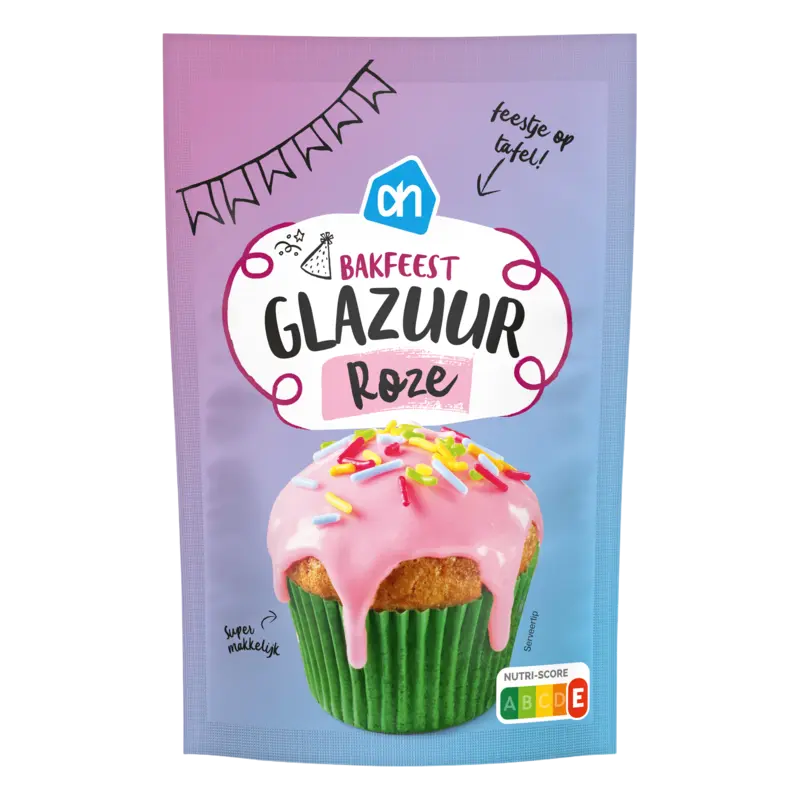 Bakfeest glazuur roze