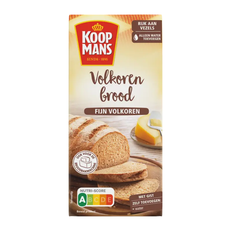 Koopmans Volkoren brood fijn volkoren