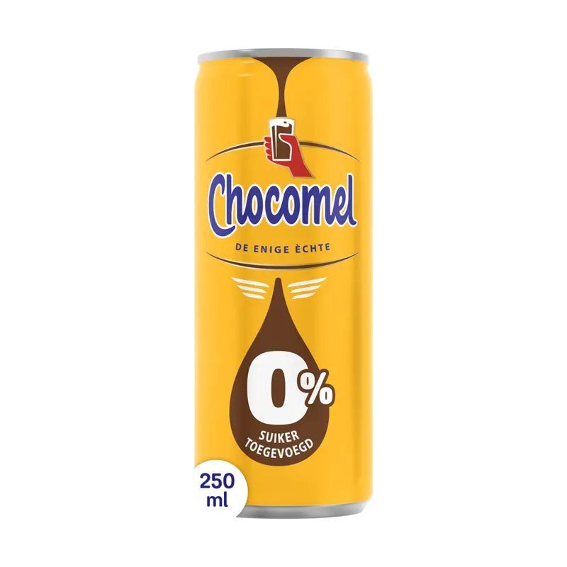 Chocomel 0% suiker toegevoegd