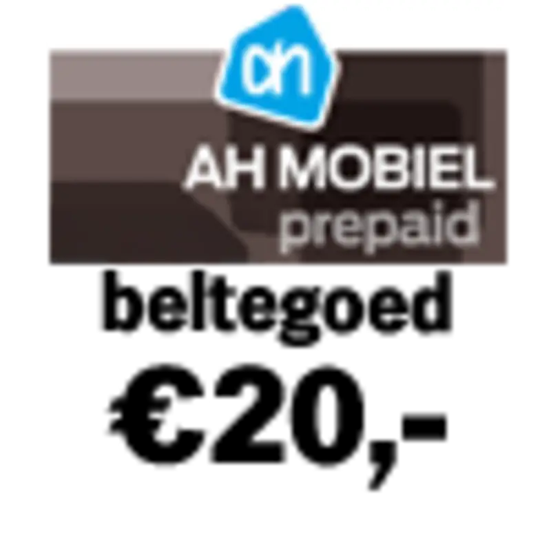 Mobiel prepaid beltegoed 20 euro