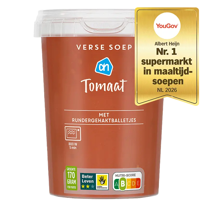 Verse soep tomaat