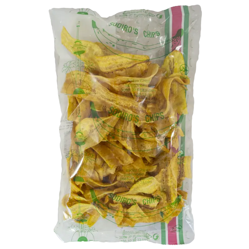 Sodiro Banana chips long
