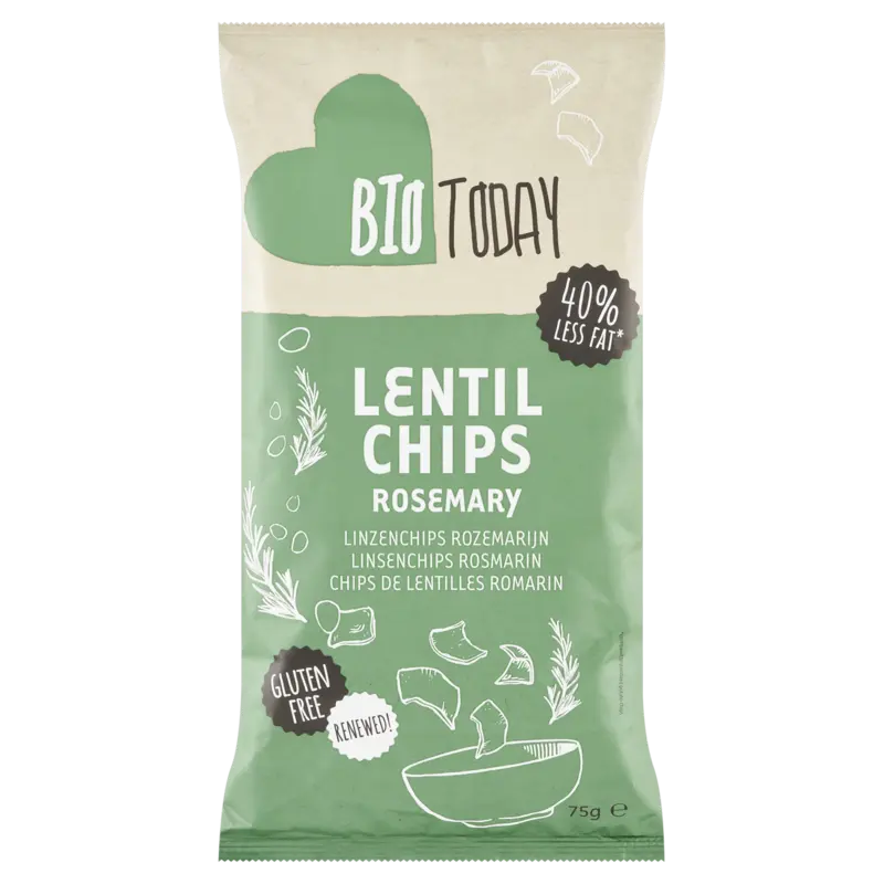 BioToday Linzen chips rozemarijn