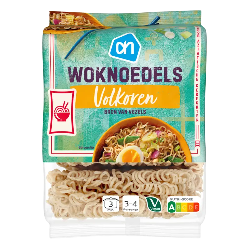 Volkoren woknoedels