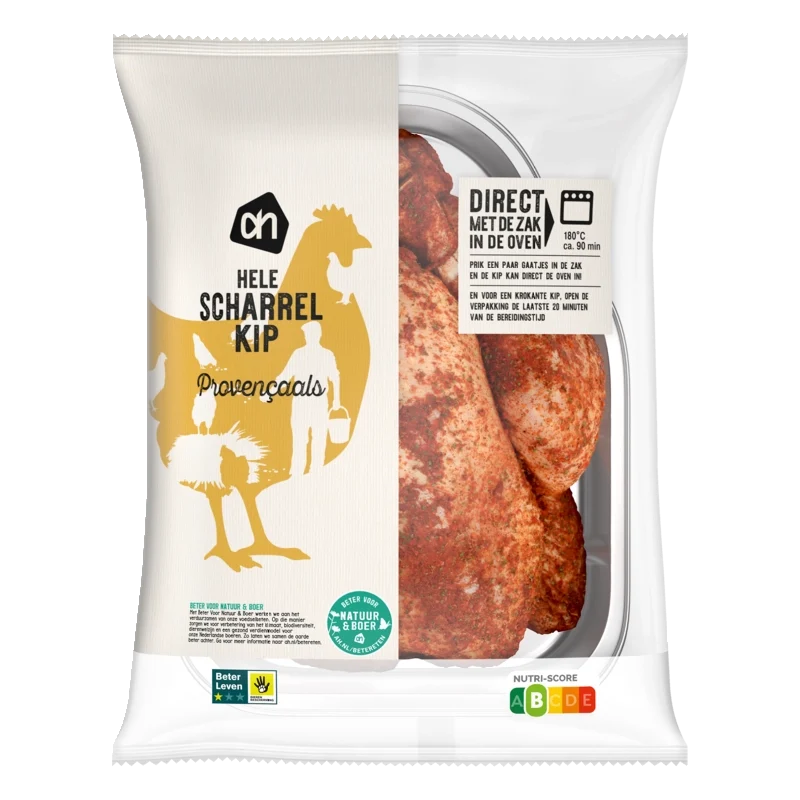Scharrel kip provencaalse