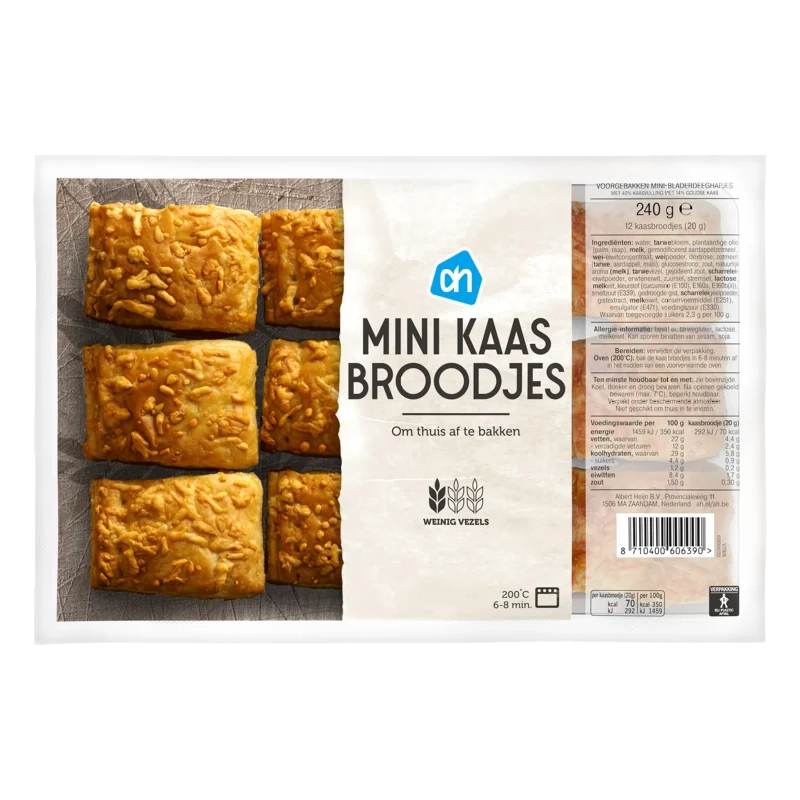 Mini kaasbroodjes