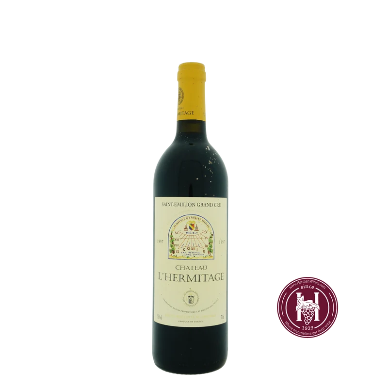 L'Hermitage - Saint Emilion - 1997 - 0.750L - Bordeaux - Frankrijk - Rood