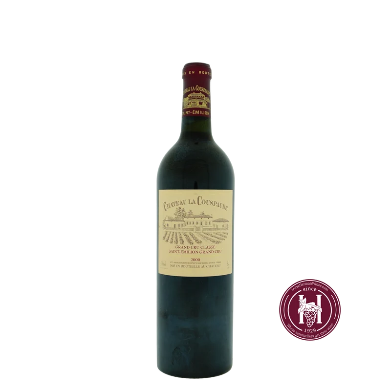 La Couspaude - Saint Emilion - 2000 - 0.750L - Bordeaux - Frankrijk - Rood