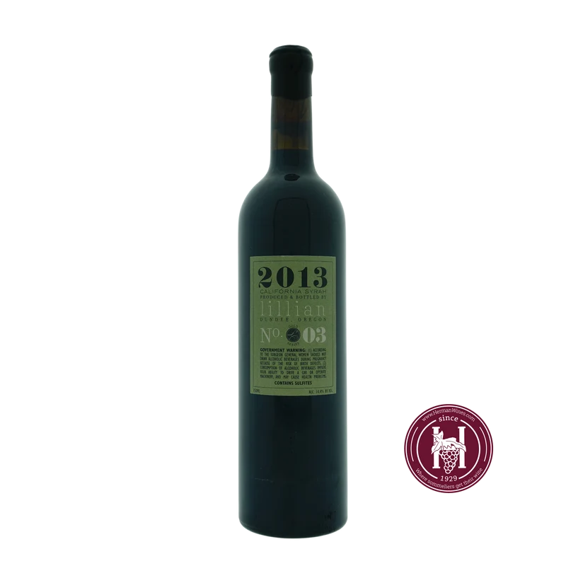 Syrah Gold Series 3 - Lillian - 2013 - 0.750 - Californië - U.S.A.