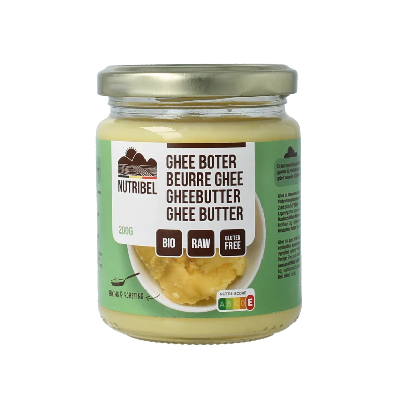 Nutribel Ghee boter bio 200 gram