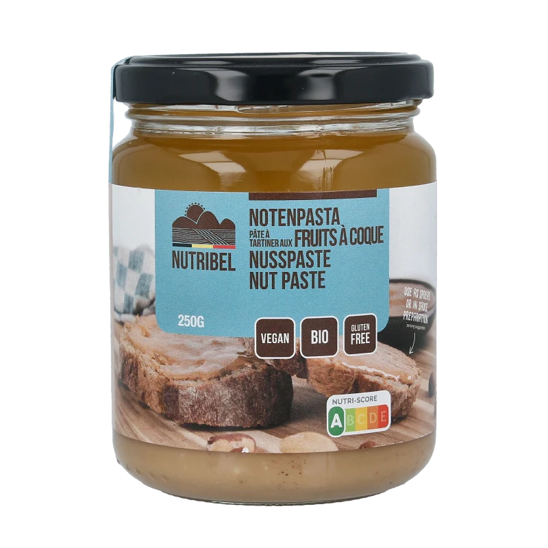 Nutribel Gemengde notenpasta bio 250 gram
