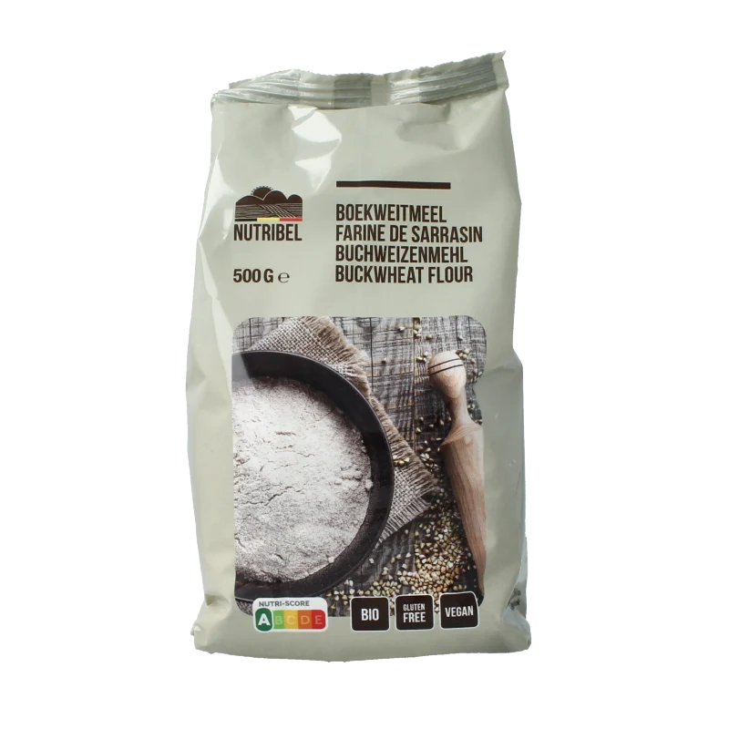 Nutribel Boekweitmeel glutenvrij bio 500 gram