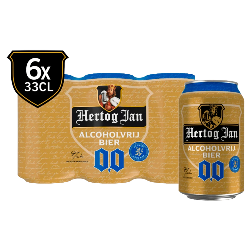 Hertog Jan Natuurzuiver pilsener 0.0%