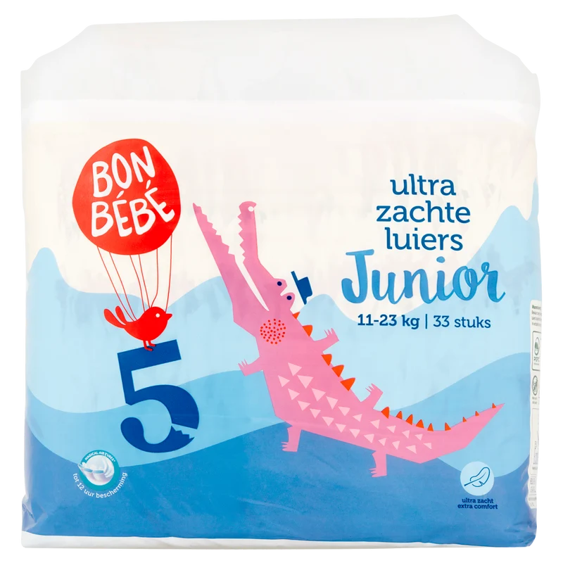 Bonbebe Luiers maat 5 junior 11-23 kg