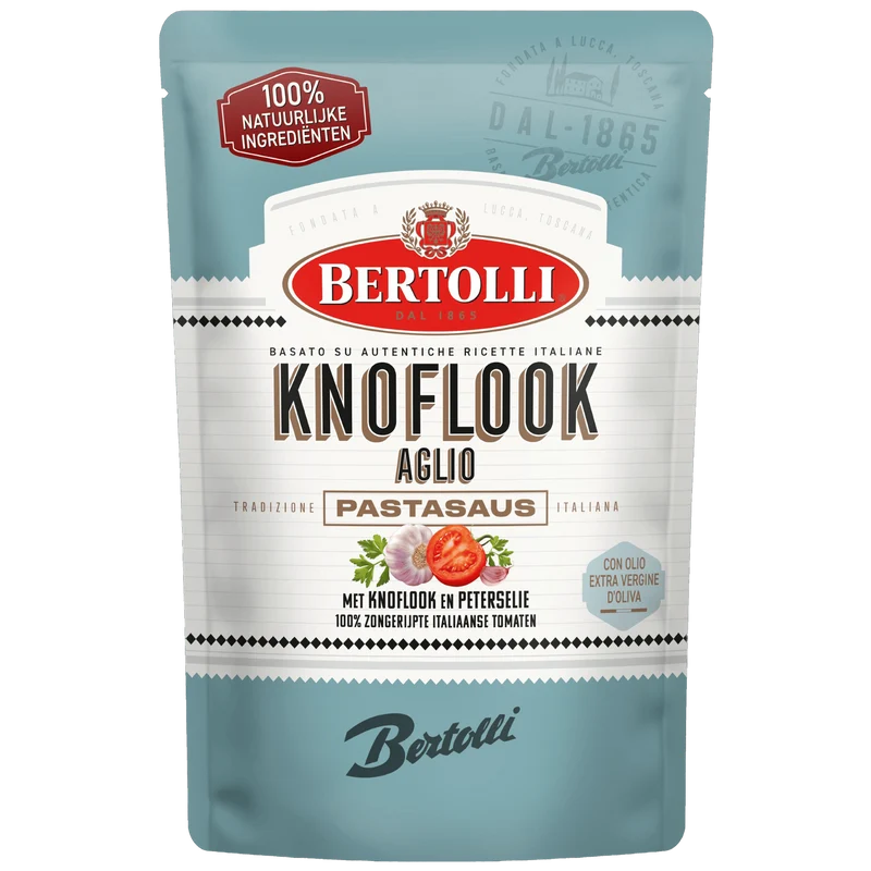 Bertolli Pastasaus Aglio zak