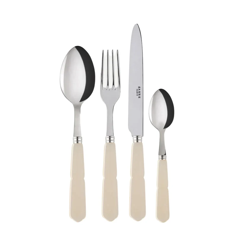 Gustave bestekset 4-delig Pearl
