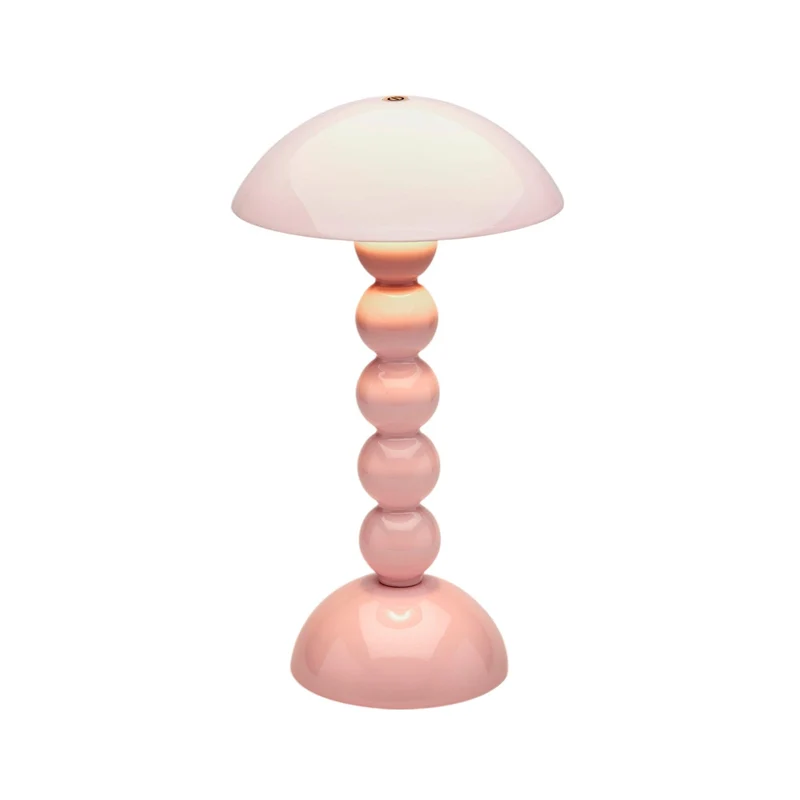 Bobbin LED tafellamp 30cm Pale Pink