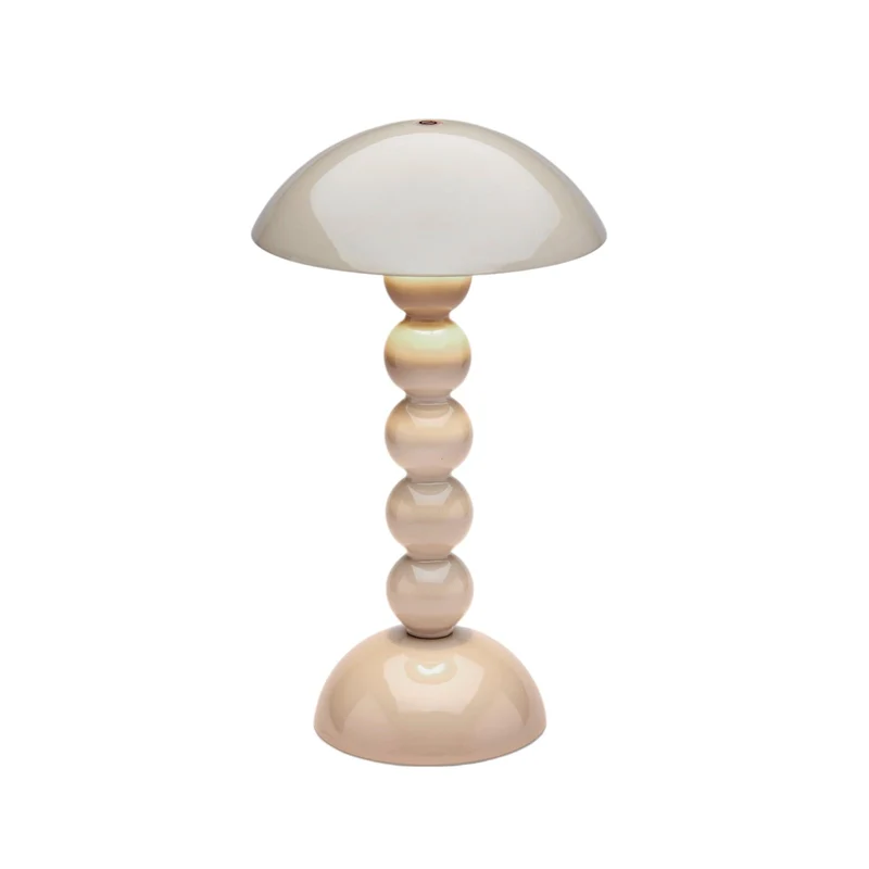 Bobbin LED tafellamp 30cm Cappuccino