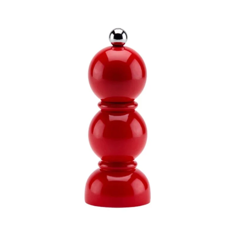 Peper- en zoutmolen Mini Bobbin Red 14cm