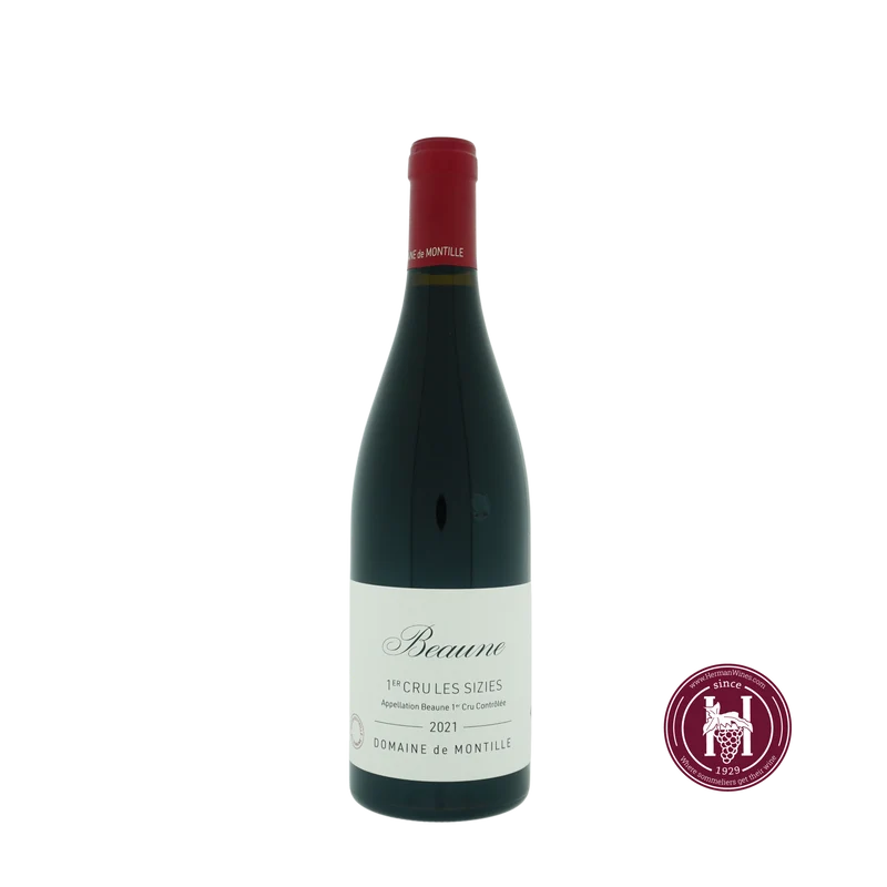 Beaune 1er cru les Sizies - Domaine de Montille - 2021 - 0.75 L - Frankrijk - Bourgogne - Rood