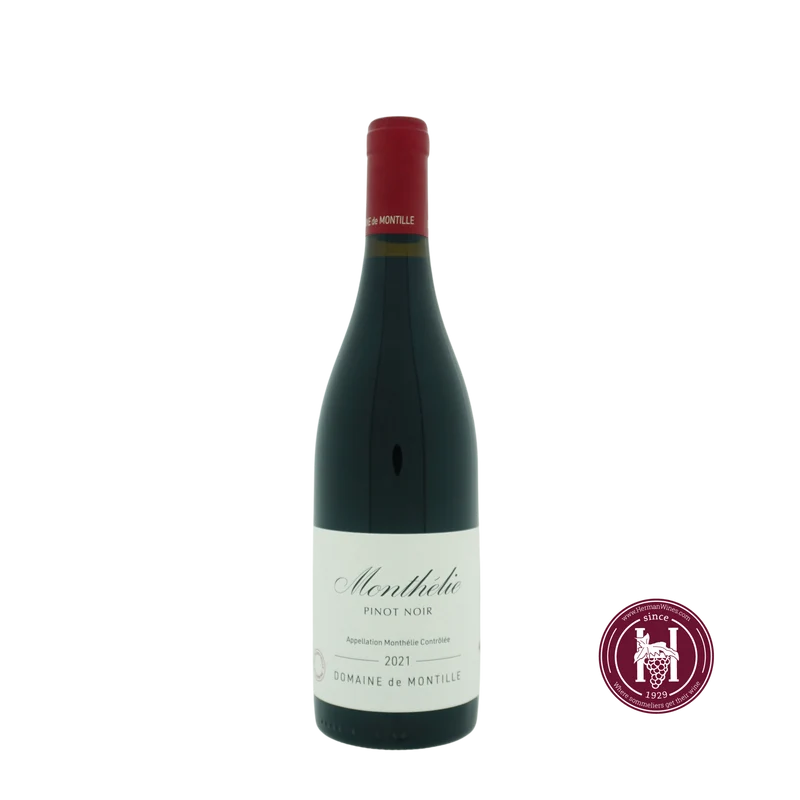 Monthelie rouge vin nature - Domaine de Montille - 2021 - 0.75 L - Frankrijk - Bourgogne - Rood