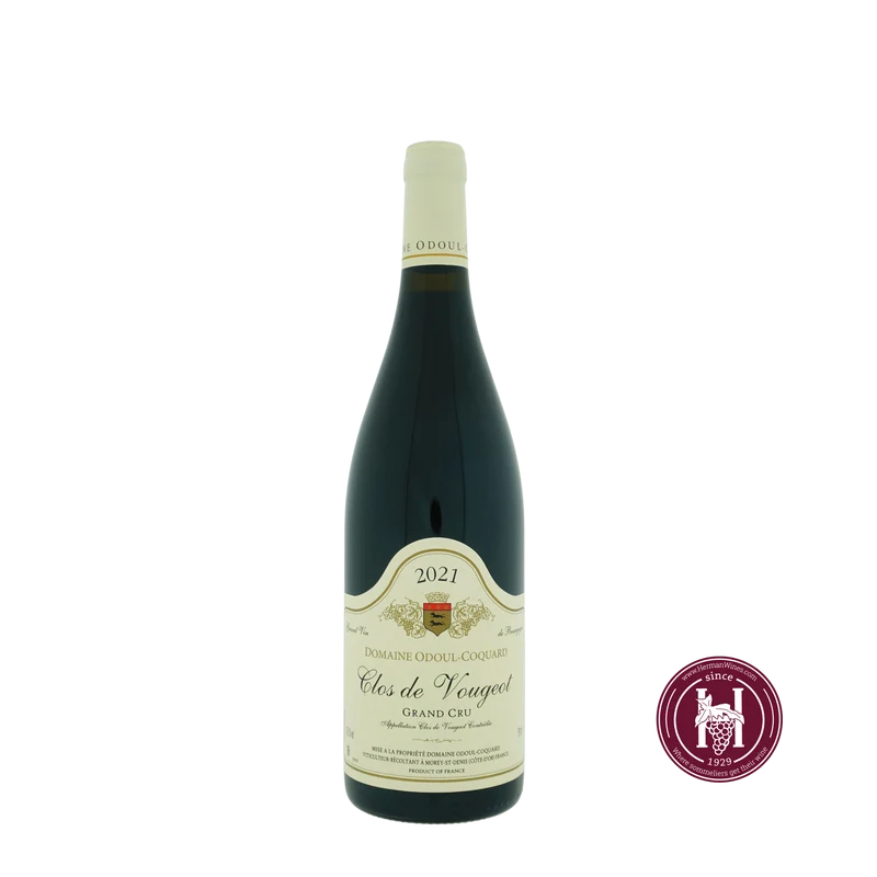 Clos Vougeot G.C. - Odoul-Coquard - 2021 - 0.75 L - Frankrijk - Bourgogne - Rood