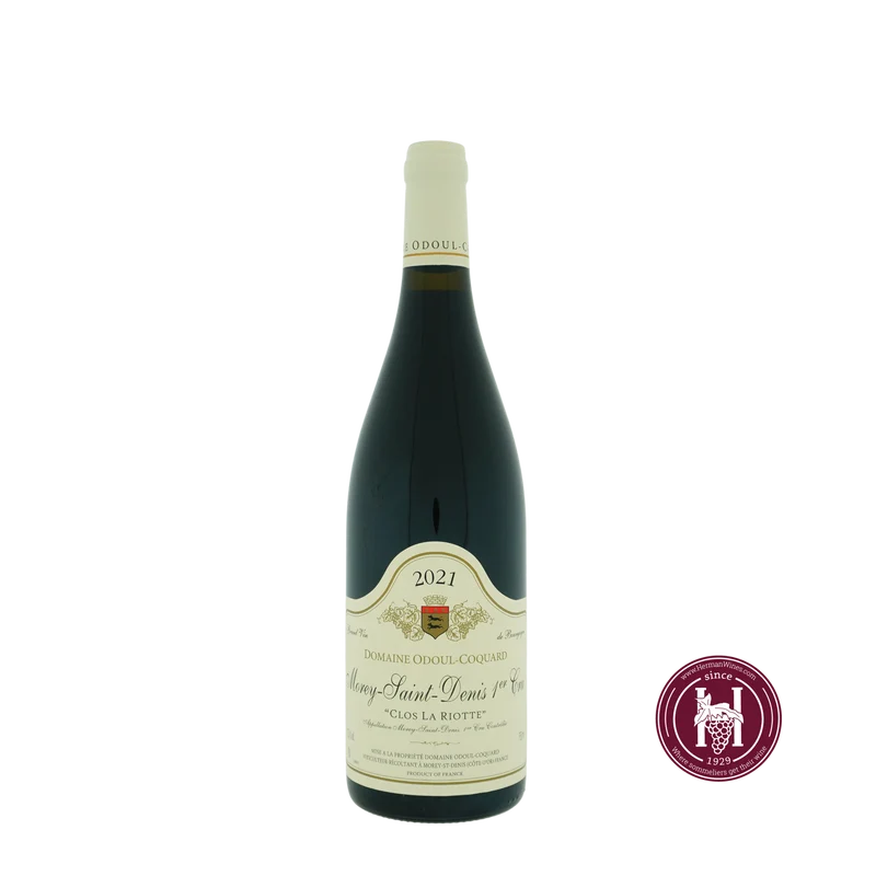 Morey St. Denis 1er Cru Clos la Riotte - Odoul-Coquard - 2021 - 0.75 L - Frankrijk - Bourgogne - Rood