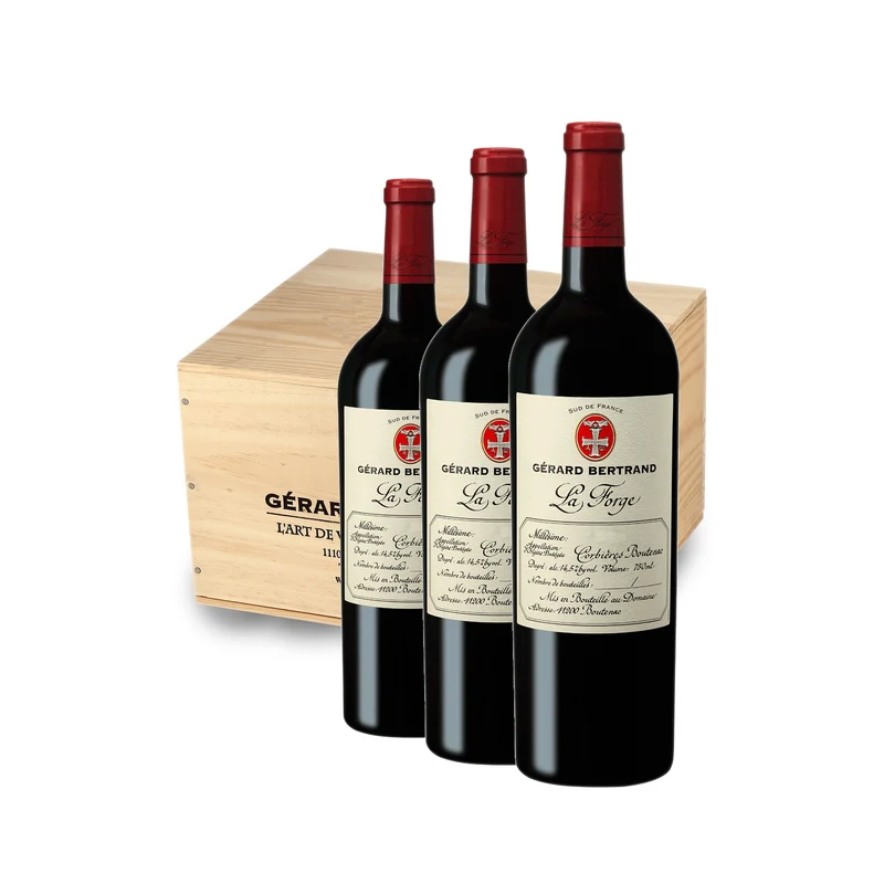 La Forge AOP Corbières-Boutenac 2019 – Caisse Bois 6 Bouteilles 75cl vin rouge