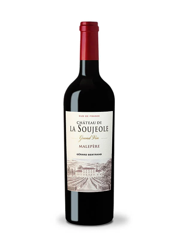 Château La Soujeole Grand Vin AOP Malepère 2019 – 75cl vin rouge