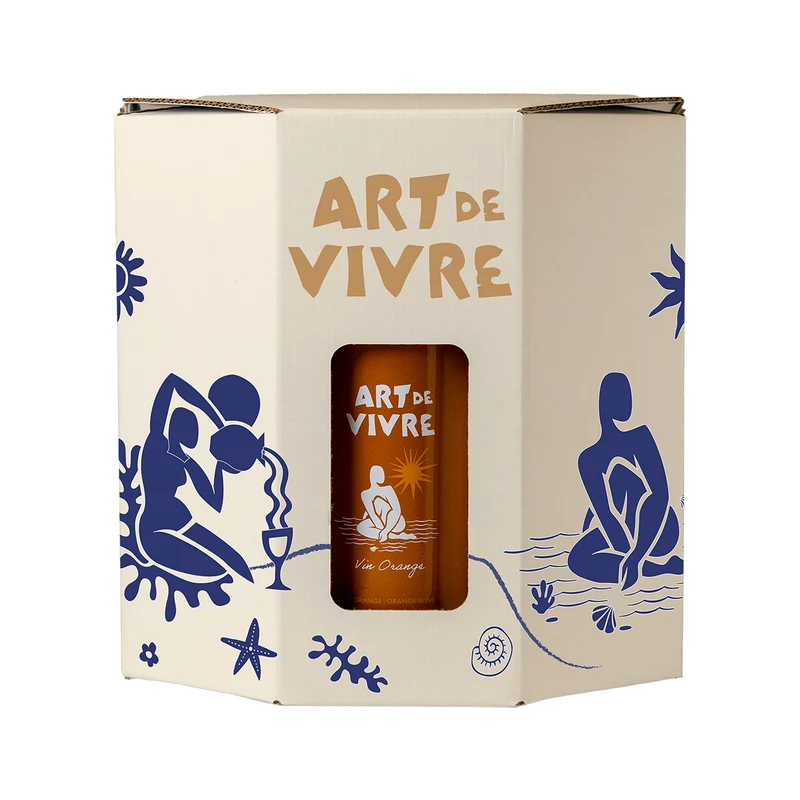 Coffret DIY Art de Vivre 4 couleurs - vin blanc, orange, rouge et rosé