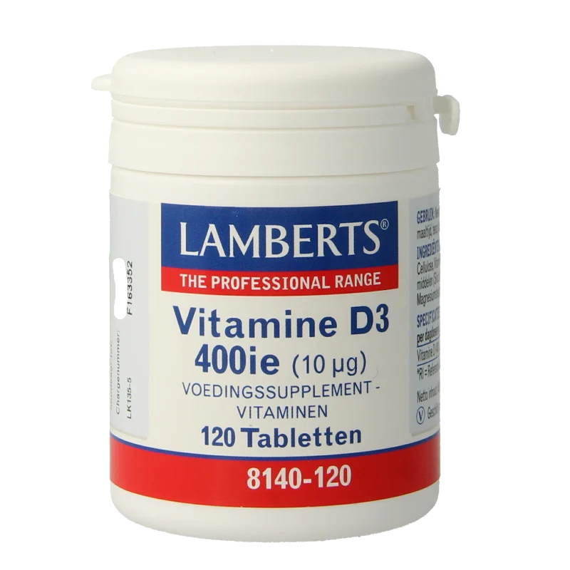 Lamberts Vitamine D3 400IE 120 tabletten