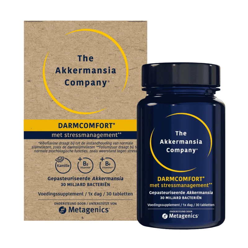 Metagenics Akkermansia darmcomfort NFD 30 tabletten