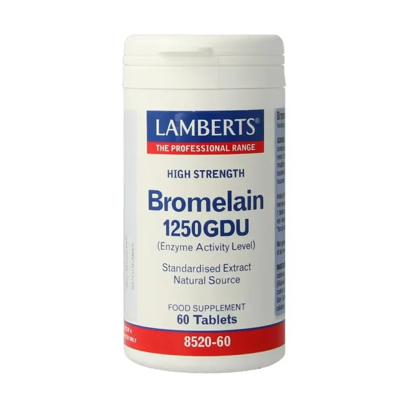 Lamberts Bromelaine 1250gdu 60 tabletten