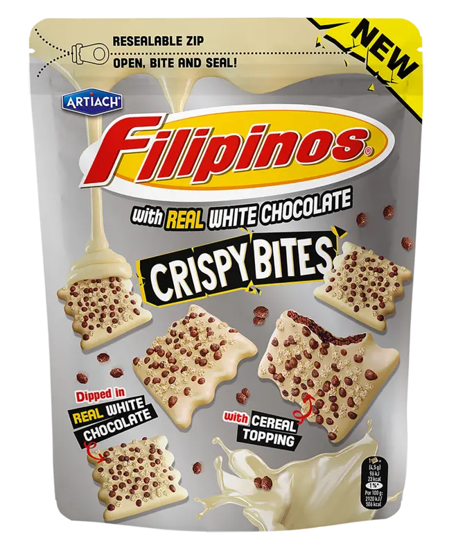 Artiach Filipinos crispy bites white
