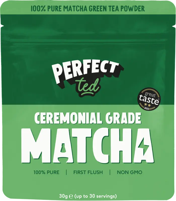 Perfect Ted Ceremonial grade organic matcha powder