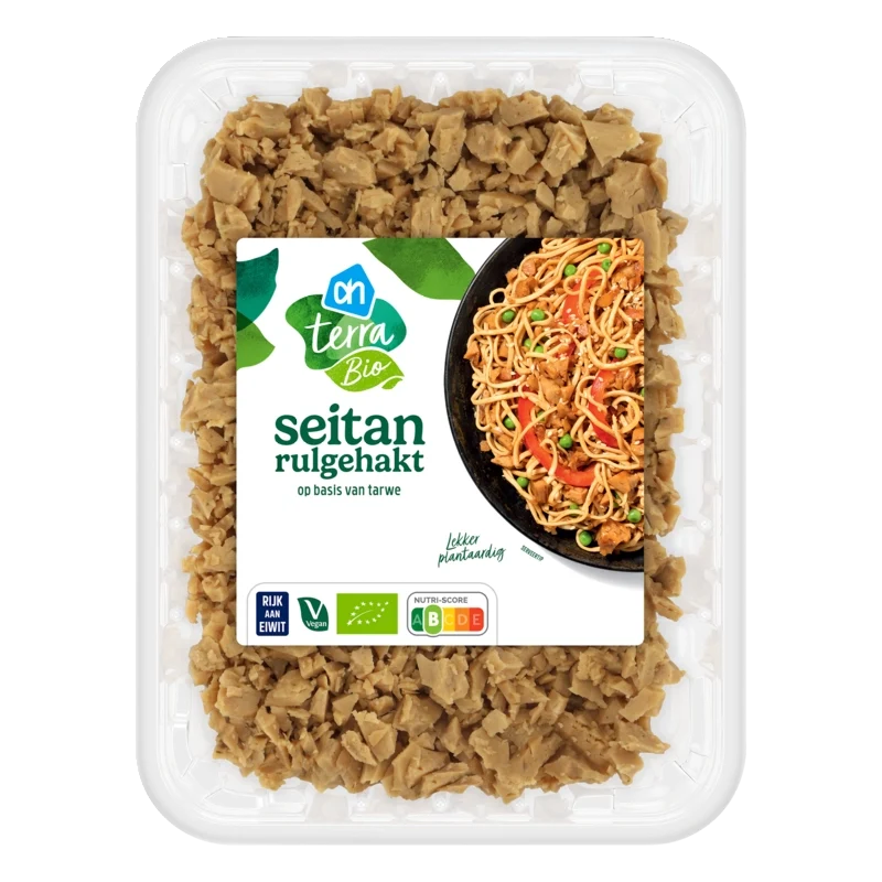 Terra Plantaardig biologische seitan stukjes