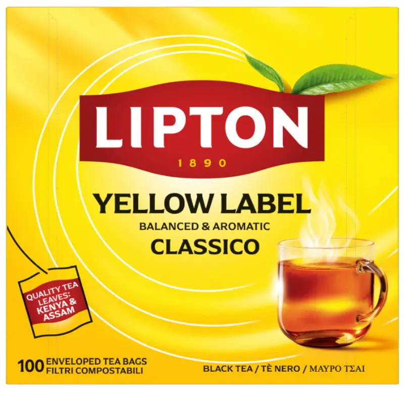 Lipton Yellow label