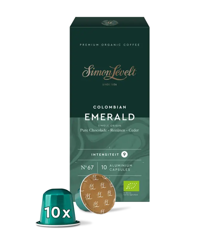 Simon Lévelt Colombian emerald capsules