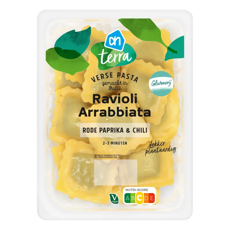 Terra Plantaardige ravioli arrabbiata