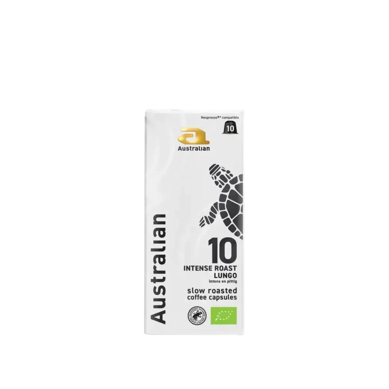Australian Intens roast lungo capsules