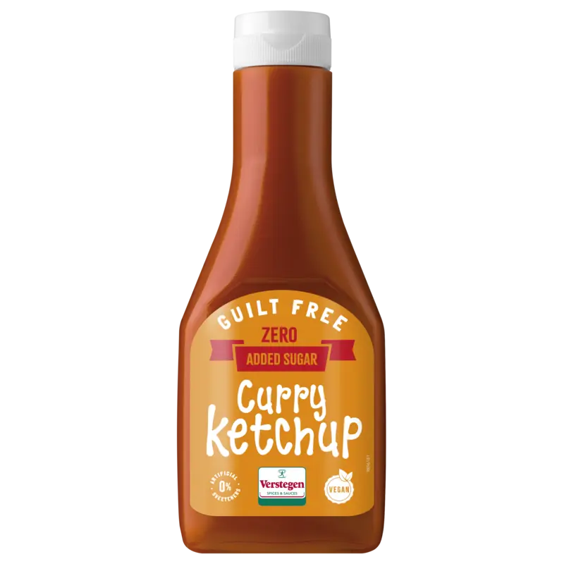 Verstegen Curry ketchup zonder toegevoegde suiker