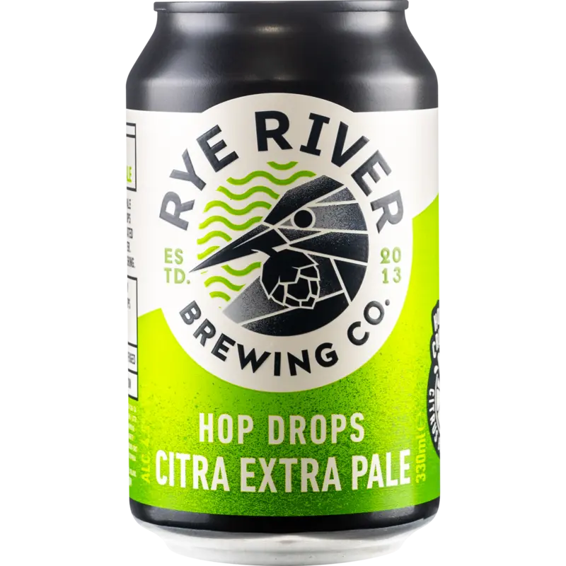 Rye River Hop drops citra extra pale