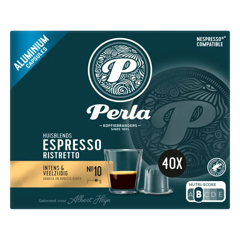 Perla Huisblends Espresso ristretto capsules